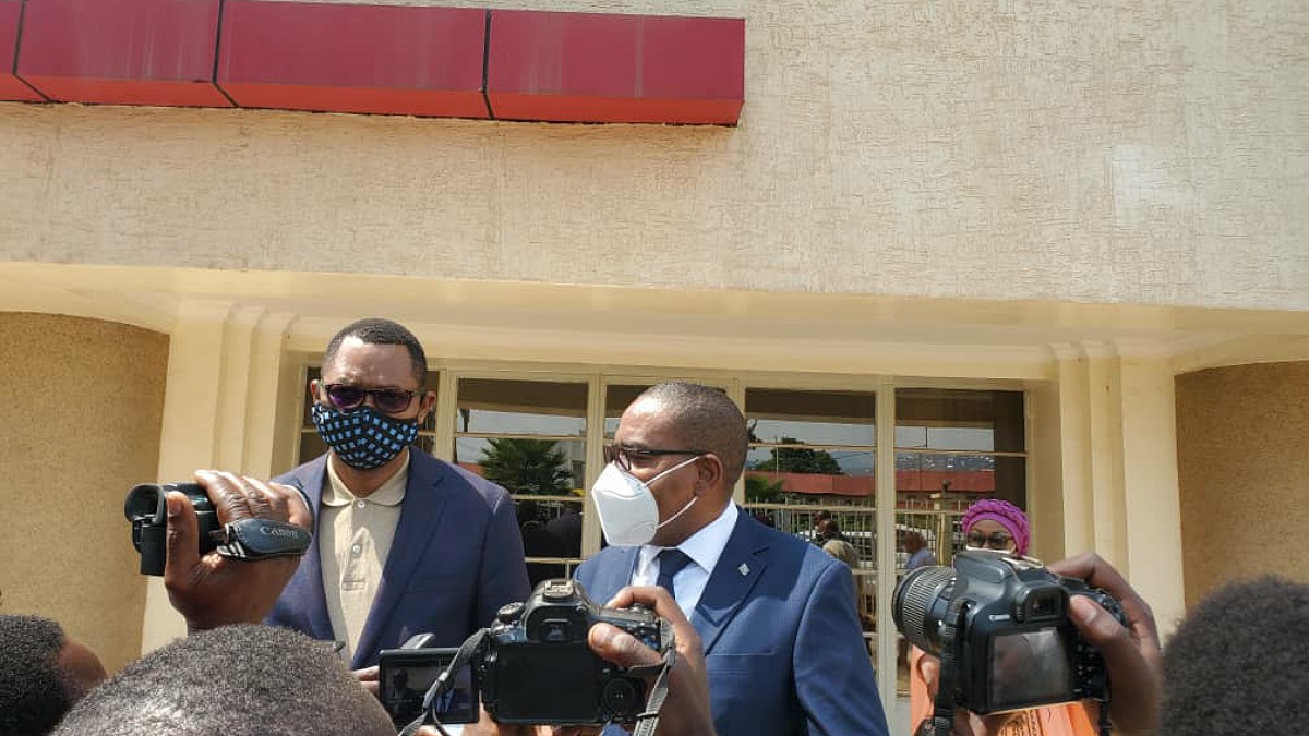 José Mpanda et Théo Ngwabidje,