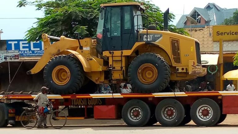 travaux de construction des routes