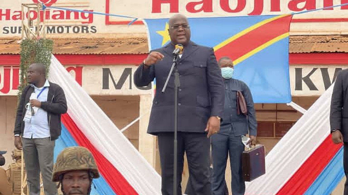 Felix Tshisekedi à Butembo