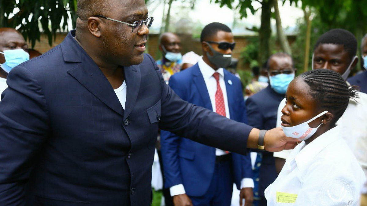 Abigail Katungu et Félix Tshisekedi