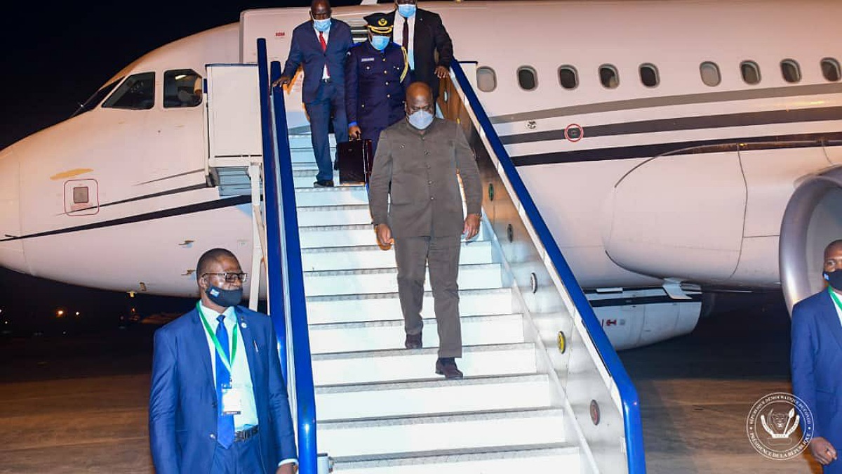 Felix Tshisekedi voyage