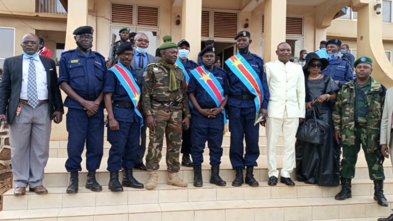 Les autorités policières officiellement installées à Butembo