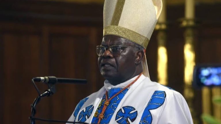 Le cardinal Laurent Monsengwo