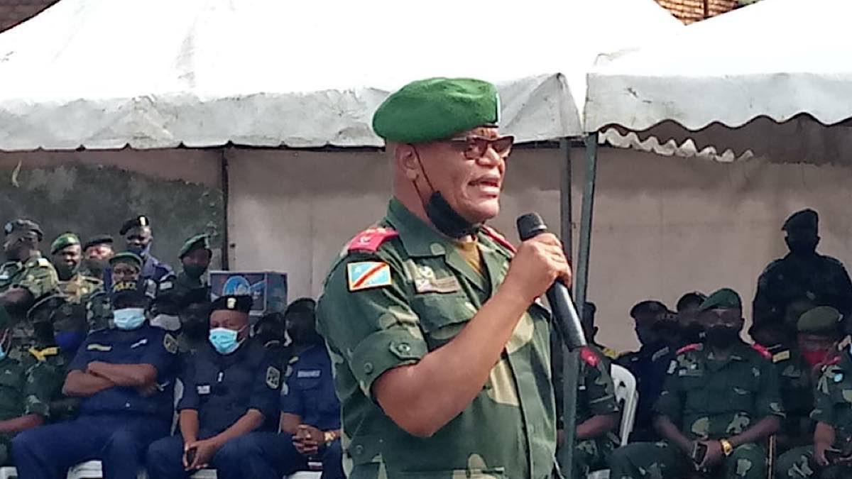 gouverneur de la province du Nord-Kivu, le lieutenant général Ndima Constant