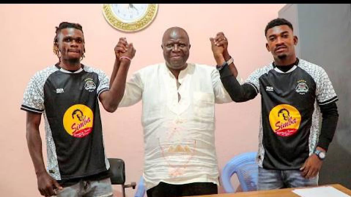 Sozé Zemanga et Moïse Kaniki TP Mazembe