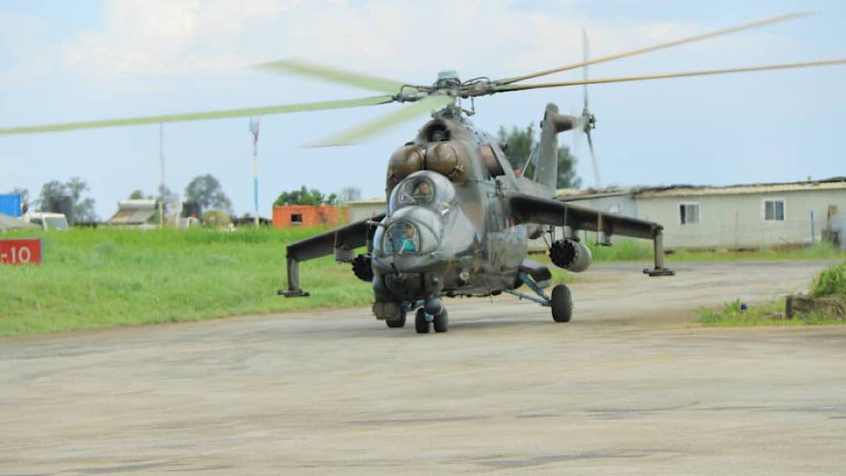 Hélicoptère FARDC