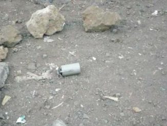 bombe artisanale à Ruwenzori