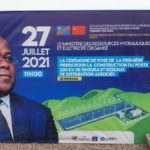 Félix Tshisekedi pose la première pierre de construction du poste 220Kv de Kinsuka