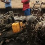 Bukavu : une vingtaine des motos calcinées