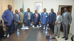 François Rubota et le caucus des députés de la province du Sankuru
