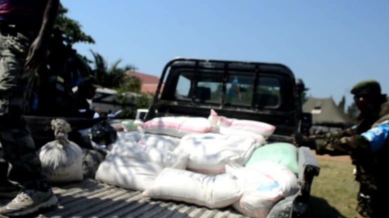 Sud-Kivu : la population a remis des vivres aux FARDC
