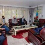 Constant Ndima a reçu , une délégation de senate foreign