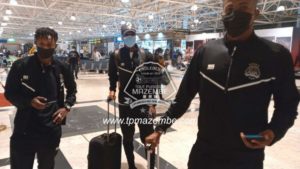 les joueurs du TP Mazembe