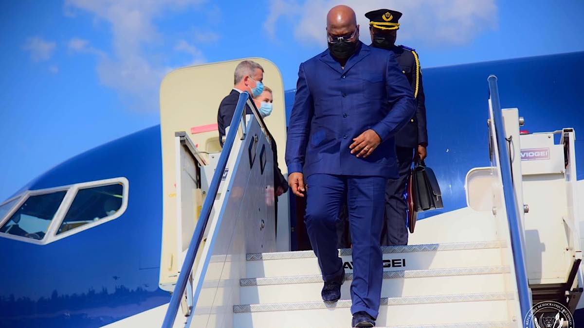 Félix Tshisekedi à Rome italie