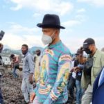 Moise Katumbi Moïse Katumbi aux sinistrés volcan