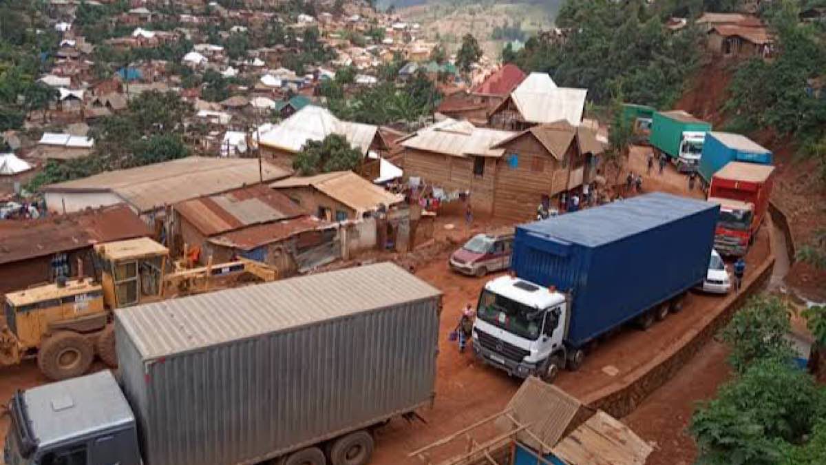 Remorque Marchandise Ituri route