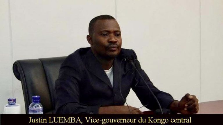 Justin Luemba Vice gouverneur du Kongo Central