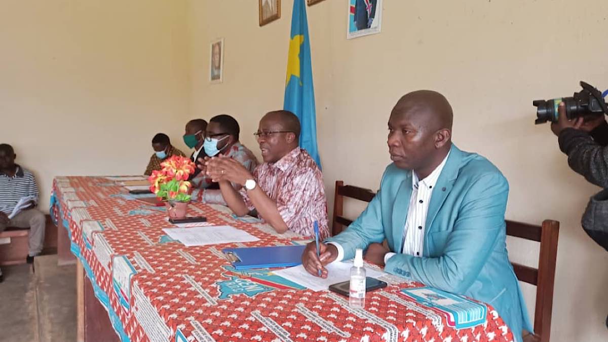 Eustache Muhanzi et Fidèle Mugisho