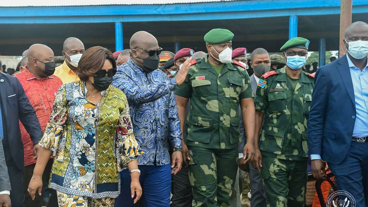 Felix et Denise tshisekedi