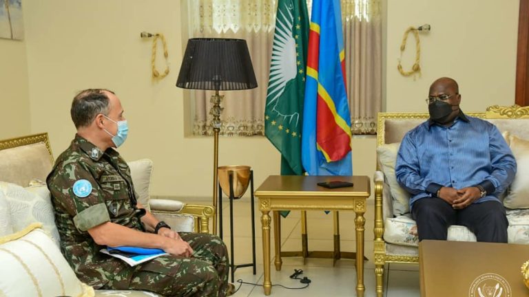 Félix Tshisekedi a échangé avec la délégation de la Monusco