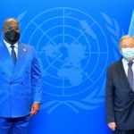 Félix Tshisekedi a échangé avec Antonio Guterres