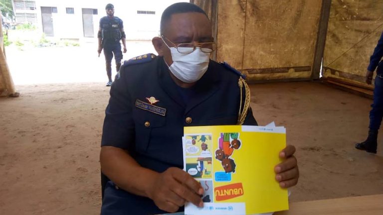 Kasaï Central : le commissaire provincial de la PNC