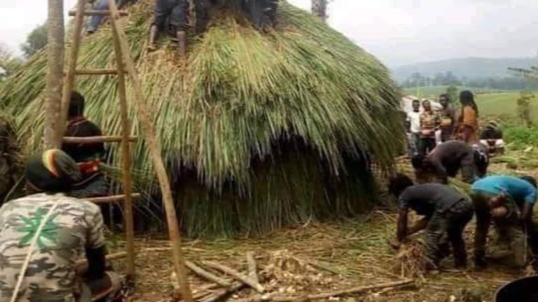Nyiragongo un chef coutumier Munigi