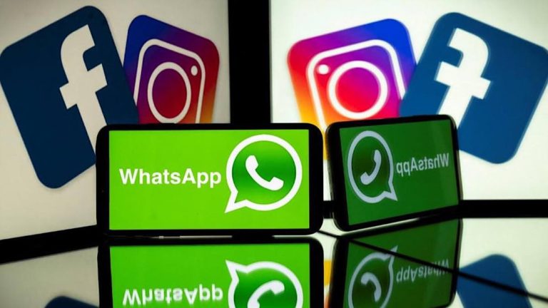 Médias sociaux : Instagram, Facebook et WhatsApp