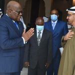 Félix Tshisekedi et Ben Zayed Al-Nahyane.