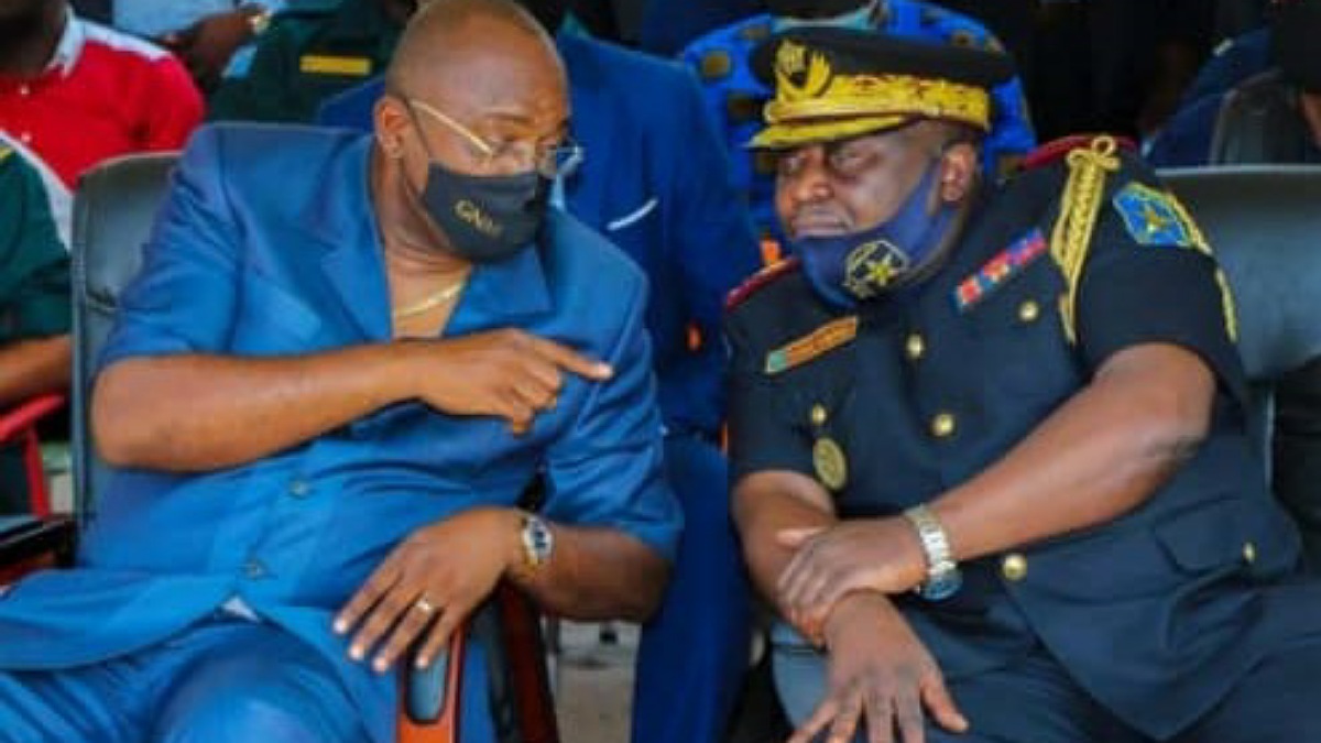 Gentiny Ngobila et général Kasongo