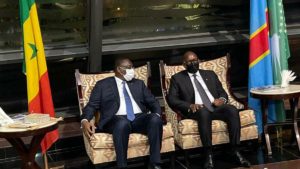 Macky Sall et Sama Lukonde