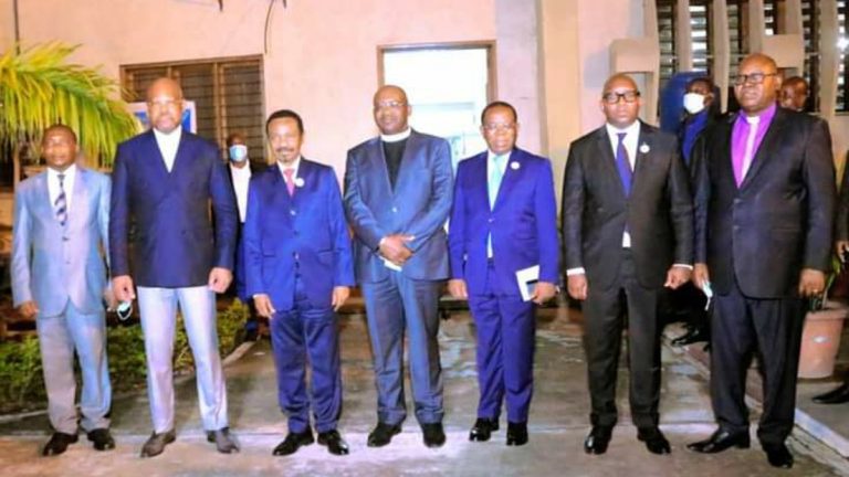 André Bokundoa a reçu les principaux animateurs d'institutions de l'État