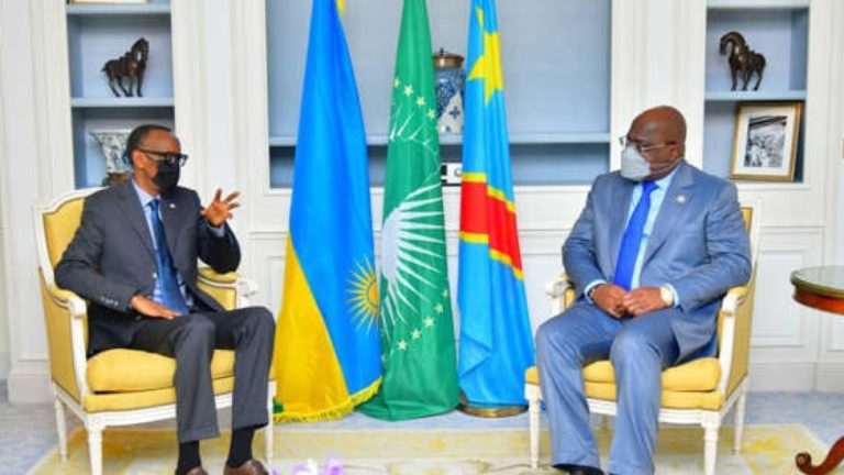 Rwanda Kagame Félix tshisekedi