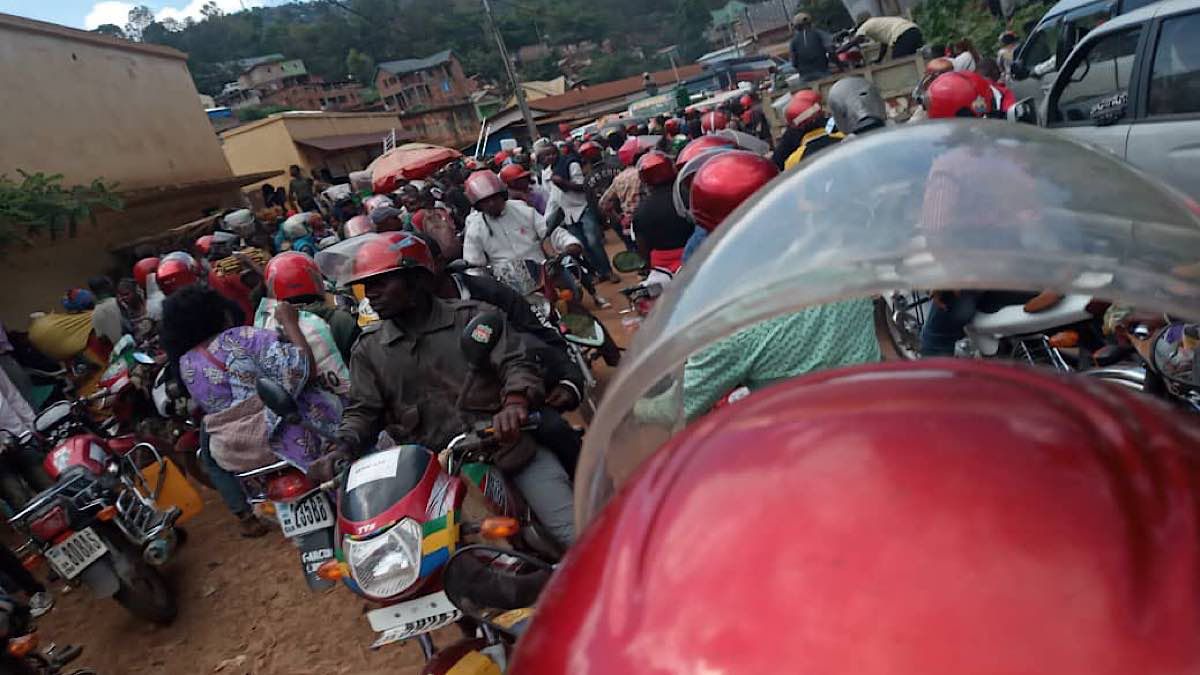 Sud Kivu accident circulation motard