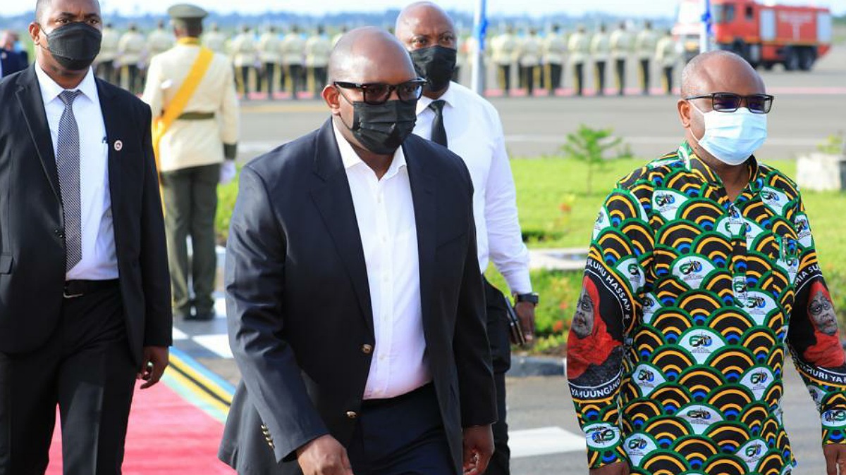  Sama Lukonde séjourne en Tanzanie