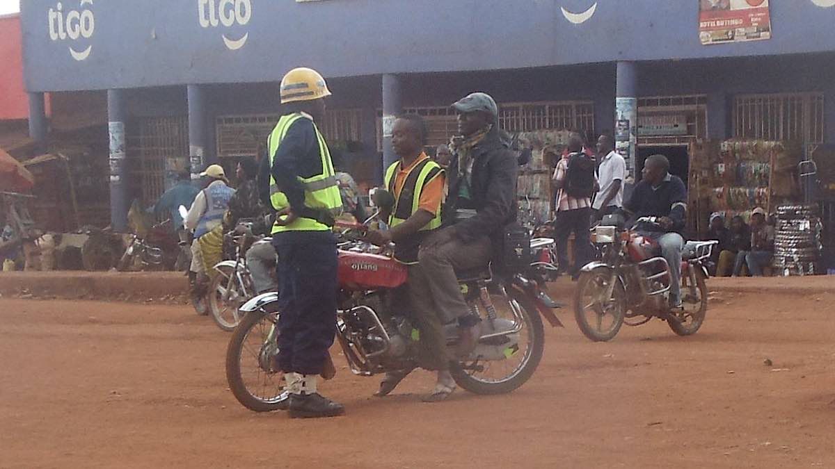 Butembo PCR motocycliste
