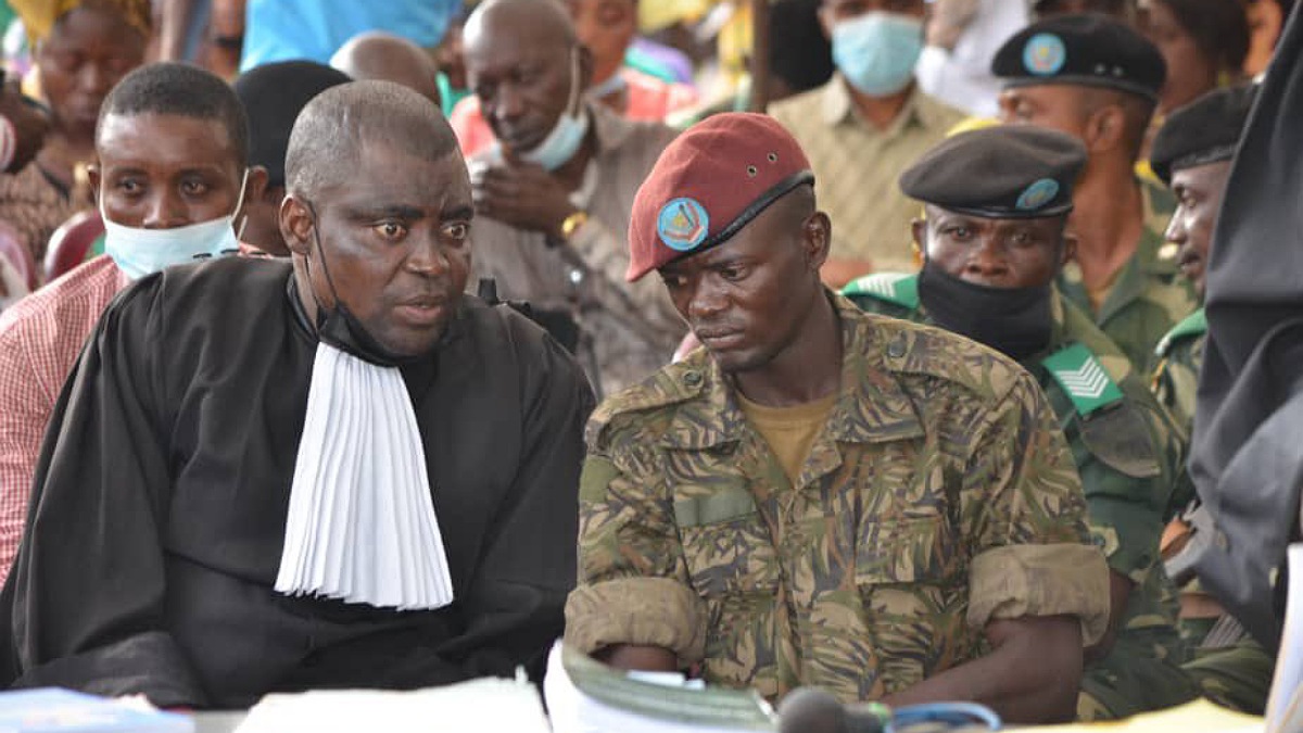 procès du militaire Franck Nkodia