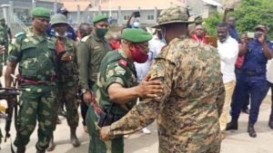 FARDC-UPDF : les représentants de deux armées