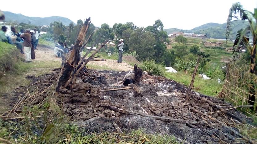 Rutshuru : la Véranda de Kyaghanda yira Nyamilima incendiée par les présumés FDLR