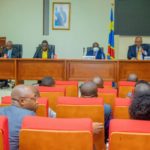 les ministres Aimé Boji du budget et Muhindo Nzangi