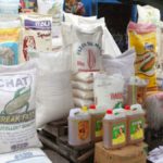 des produits alimentaires