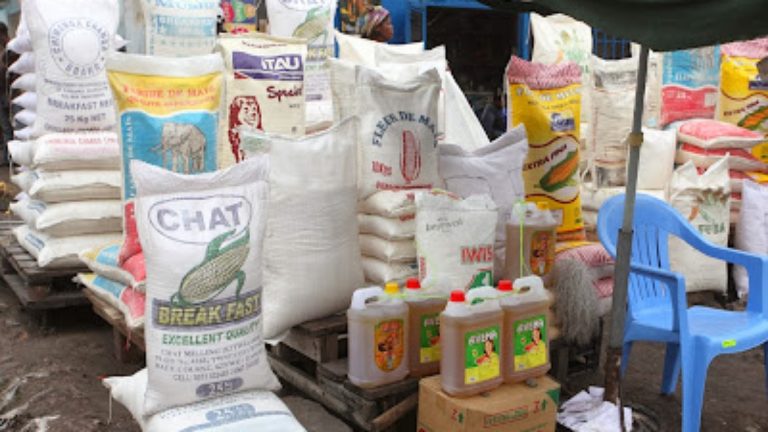 des produits alimentaires