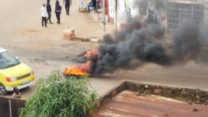 lubumbashi manifestation moto cycliste