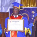 Mukwege Denis diplôme d'Honoris Causa de l'Université de Lubumbashi UNILU