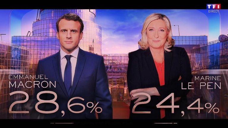 Emmanuel Macron Marine le Pen Election 2022