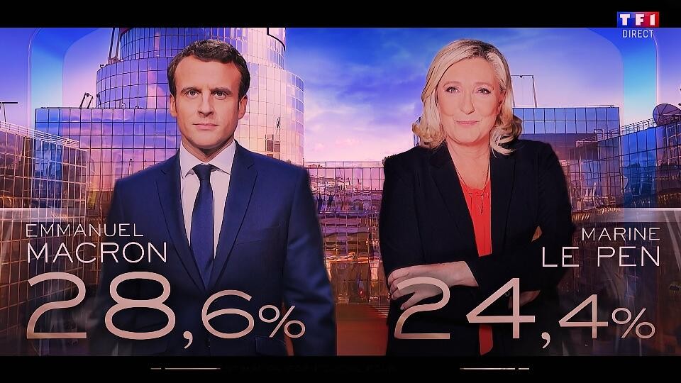 France – Présidentielle 2022 : Emmanuel Macron (28,1%) et Marine LePen (23,3%)