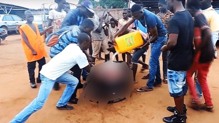 Lubumbashi Un présumé voleur brûlé vif