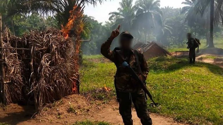 Combatant ADF Beni RD Congo EI