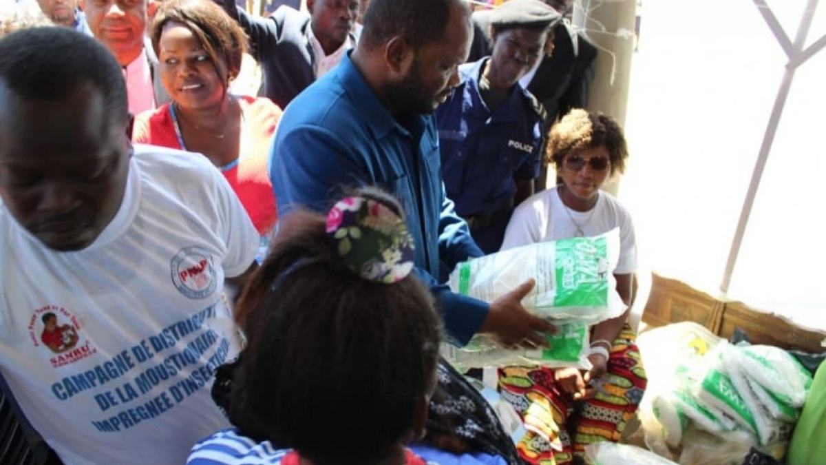 Beni : Les habitants vont recevoir gratuitement les moustiquaires imprégnées d’insecticide pour les protéger contre le paludisme