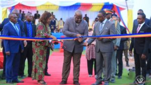 FARDC des clefs des villas construites sur le site Pool Malebo